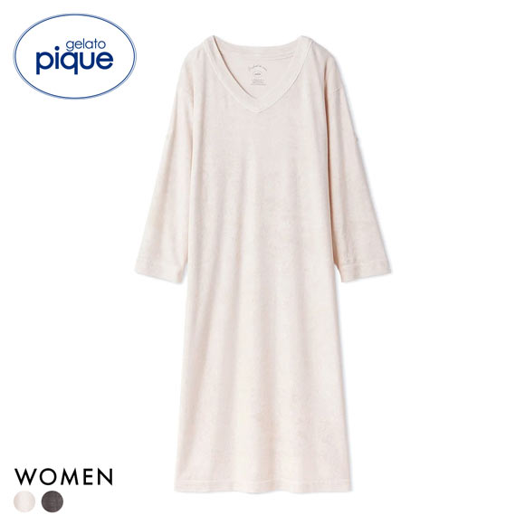 ジェラートピケ レディース パイルワンピース ジェラピケ パジャマ ルームウェア gelato pique