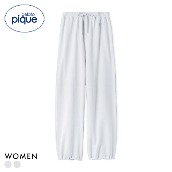 ジェラートピケ レディース 裏毛ロングパンツ ジェラピケ パジャマ ルームウェア gelato pique