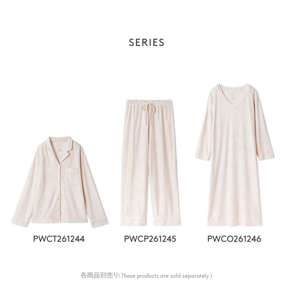 ジェラートピケ レディース パイルロングパンツ ジェラピケ パジャマ ルームウェア gelato pique