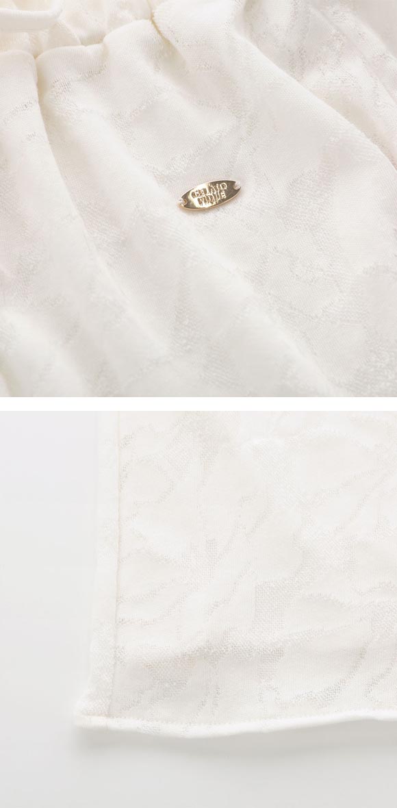 ジェラートピケ レディース さくらレーシージャガードロングパンツ ジェラピケ パジャマ ルームウェア gelato pique