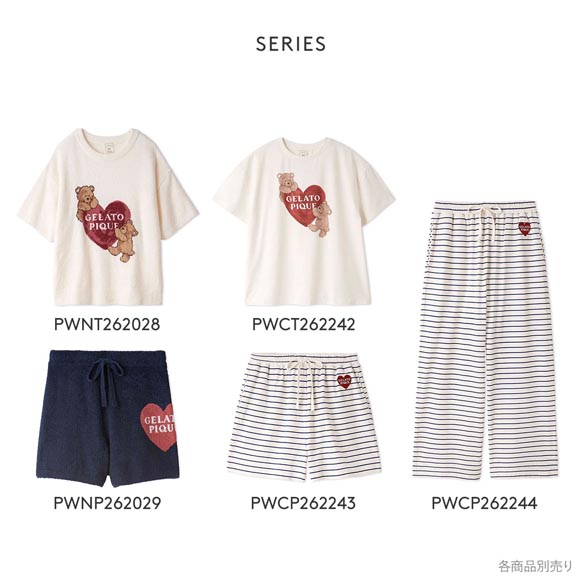 ジェラートピケ レディース 接触冷感 ボーダーショートパンツ ジェラピケ パジャマ ルームウェア gelato pique