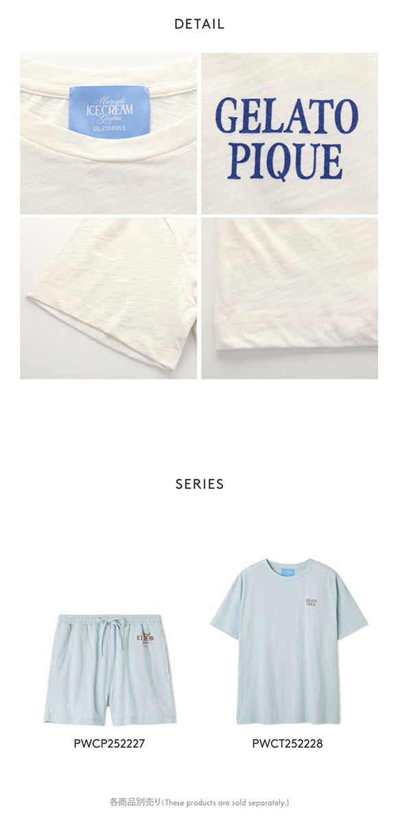 ジェラートピケ レディース COOL COLLECTION 接触冷感 ICEワンポイントビッグTシャツ ジェラピケ パジャマ gelato pique