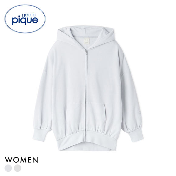 ジェラートピケ レディース 裏毛パーカ ジェラピケ パジャマ ルームウェア gelato pique