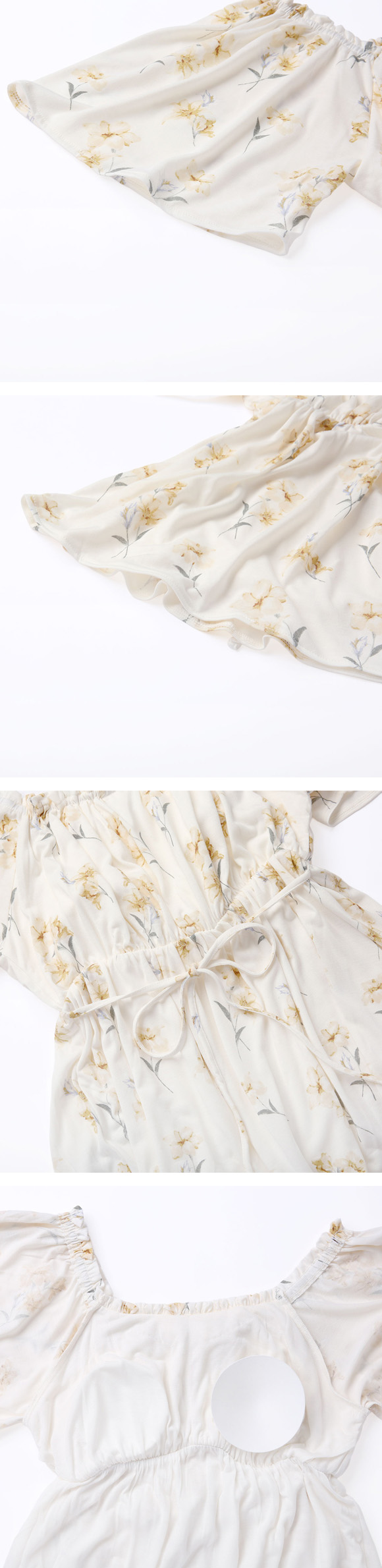 ジェラートピケ レディース 母の日 フラワー柄カップインプルオーバー パッド付き カップイン ジェラピケ パジャマ ルームウェア gelato pique