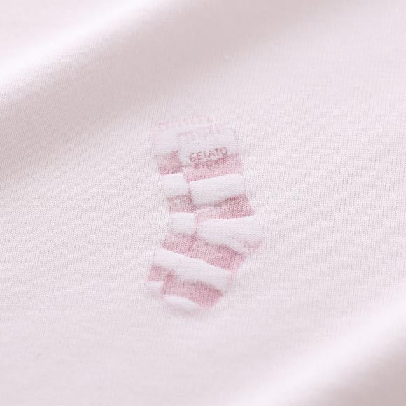 ジェラートピケ レディース ピケモチーフ柄Tシャツ ジェラピケ パジャマ ルームウェア gelato pique