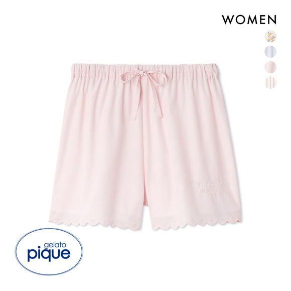 ジェラートピケ レディース バリエーションショートパンツ ジェラピケ パジャマ ルームウェア gelato pique