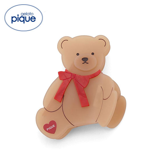 ジェラートピケ ベアヘアクリップ ジェラピケ gelato pique フェイバリット