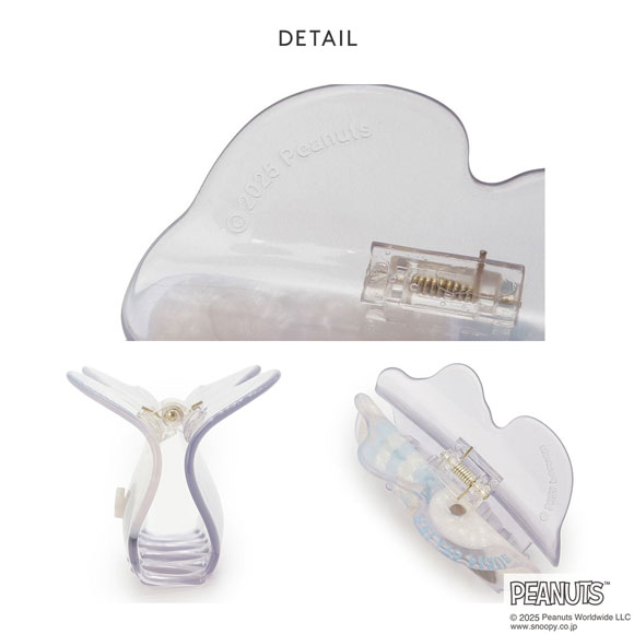 ジェラートピケ PEANUTS オリジナルアートバンスクリップ ジェラピケ gelato pique スヌーピー