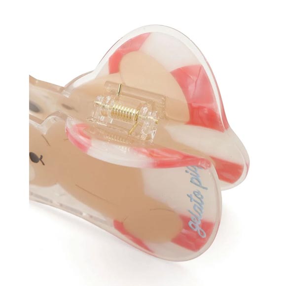 ジェラートピケ サマーベアヘアクリップ ジェラピケ gelato pique