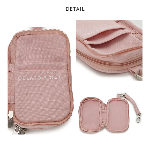 ジェラートピケ gelato pique キャリーポーチ ジェラピケ