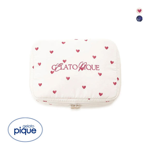 ジェラートピケ パターンマルチポーチ ジェラピケ gelato pique