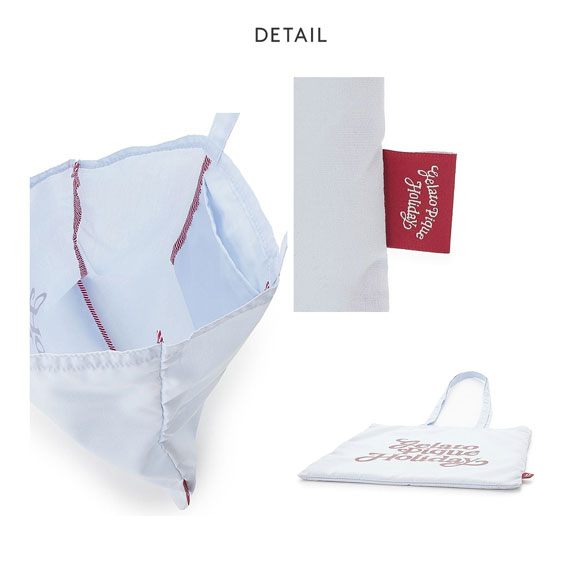 ジェラートピケ HOLIDAY ロゴトートバッグ ジェラピケ gelato pique