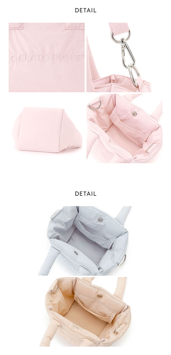 ジェラートピケ レディース ロゴショルダーバッグ ジェラピケ gelato pique