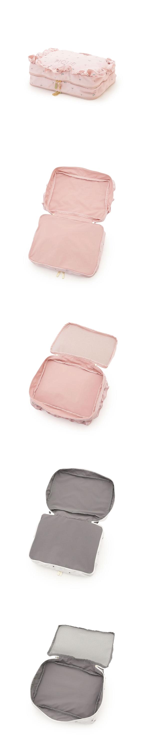 ジェラートピケ バリエーショントラベルポーチM ジェラピケ gelato pique