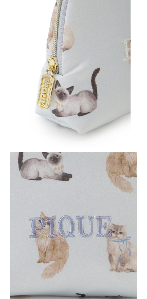 ジェラートピケ ファッションCATS&DOGSティッシュポーチ ジェラピケ gelato pique