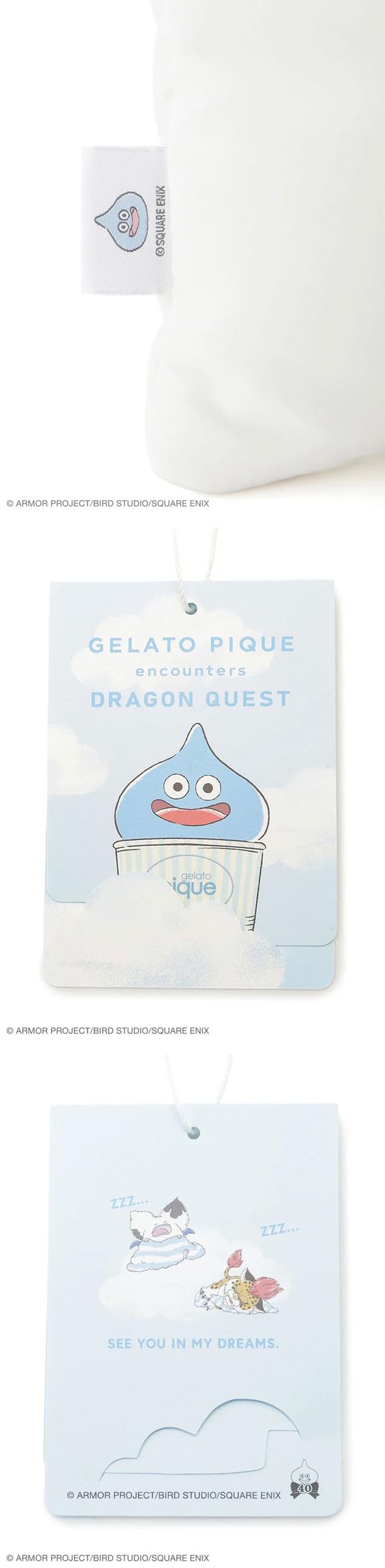 ジェラートピケ ドラゴンクエスト トートバッグ ジェラピケ gelato pique UNISEX DRAGON QUEST