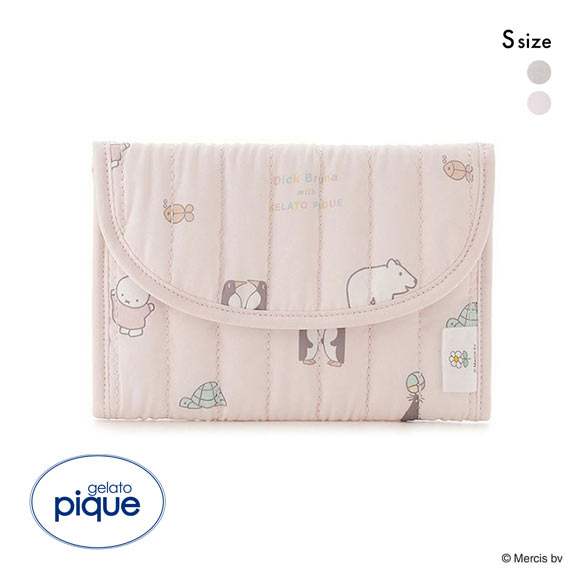 ジェラートピケ Dick Bruna キルティング総柄母子手帳ケースS ジェラピケ gelato pique