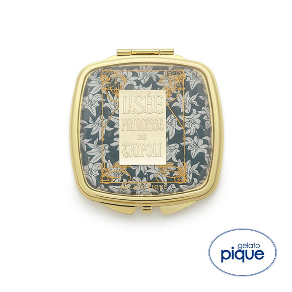 ジェラートピケ MUCHA トリポリの姫君イルゼコンパクトミラー ジェラピケ ミュシャ gelato pique