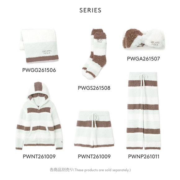 ジェラートピケ ジェラートランダムボーダーブランケット ジェラピケ gelato pique