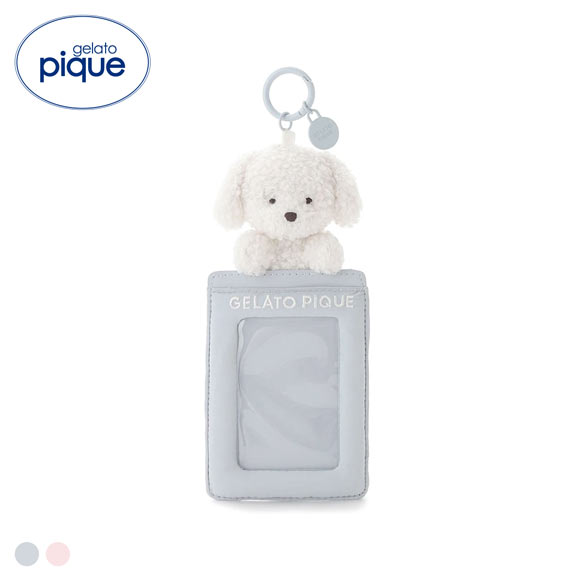 ジェラートピケ レディース トイプードルカードケース ジェラピケ gelato pique