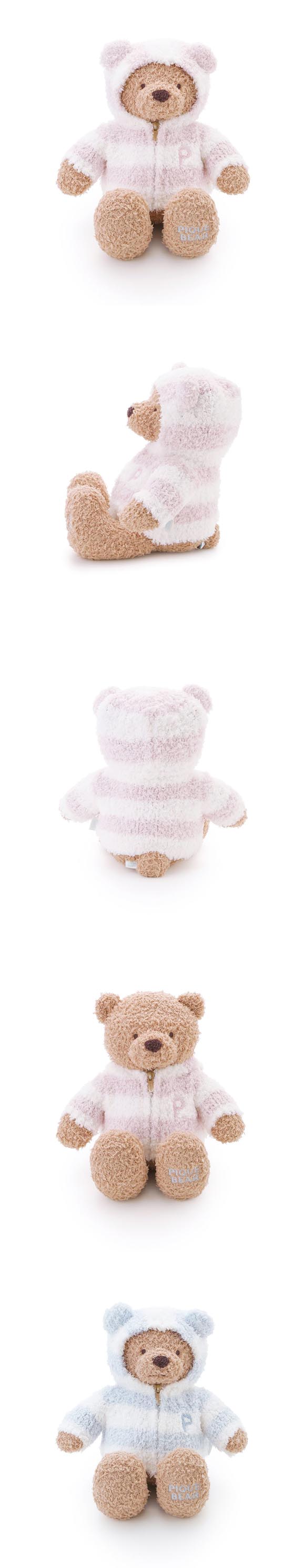 ジェラートピケ PIQUE BEAR ぬいぐるみ用ジェラート2ボーダーパーカ ジェラピケ gelato pique