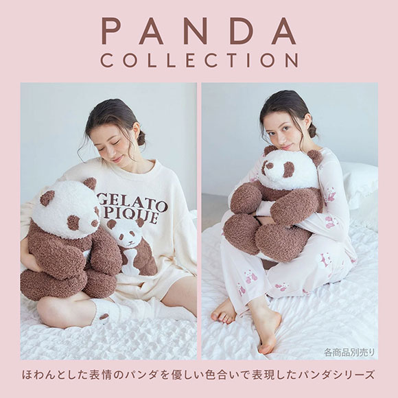 ジェラートピケ レディース パンダジャガードショートパンツ ジェラピケ パジャマ ルームウェア gelato pique
