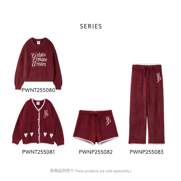 ジェラートピケ レディース HOLIDAY キラキラフェザーショートパンツ ジェラピケ パジャマ ルームウェア gelato pique