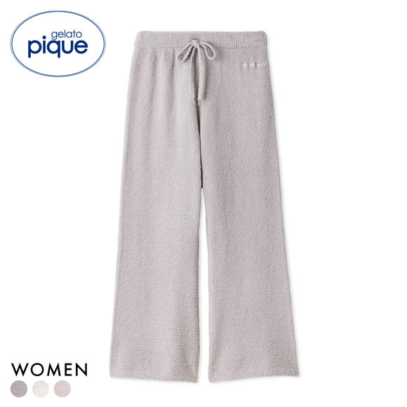 ジェラートピケ レディース ベビモコロングパンツ ジェラピケ パジャマ ルームウェア gelato pique