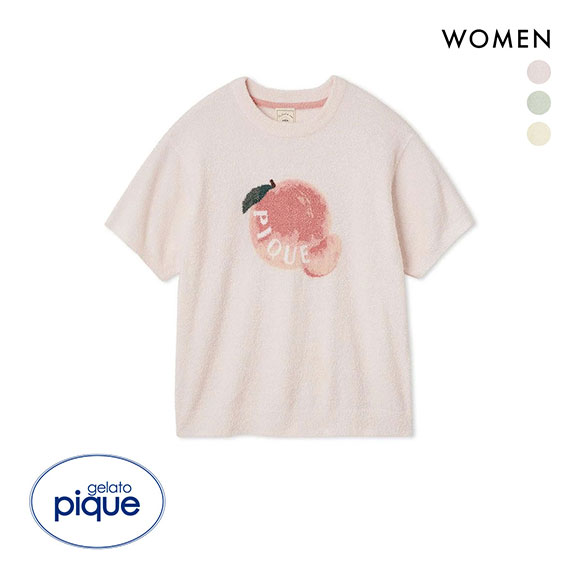 ジェラートピケ レディース フルーツジャガードプルオーバー ジェラピケ パジャマ ルームウェア gelato pique