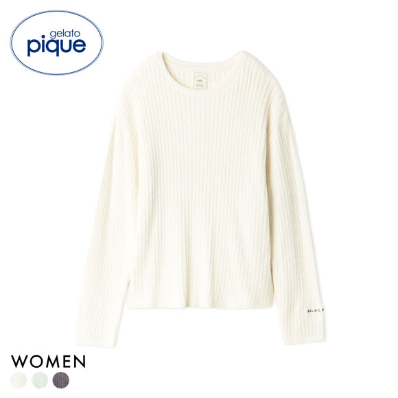 ジェラートピケ レディース 調温スムーズィ―プルオーバー ジェラピケ パジャマ ルームウェア gelato pique