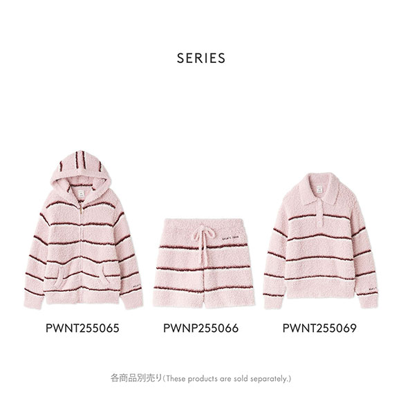 ジェラートピケ レディース ジェラートボーダーパーカ ジェラピケ パジャマ ルームウェア gelato pique