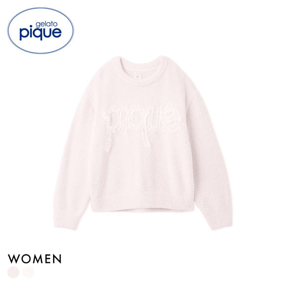 ジェラートピケ レディース フリルロゴプルオーバー ジェラピケ パジャマ ルームウェア gelato pique