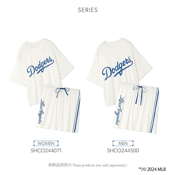 スナイデルホーム SNIDEL HOME 【MLB】カットソーセットアップ 上下セット パジャマ ルームウェア