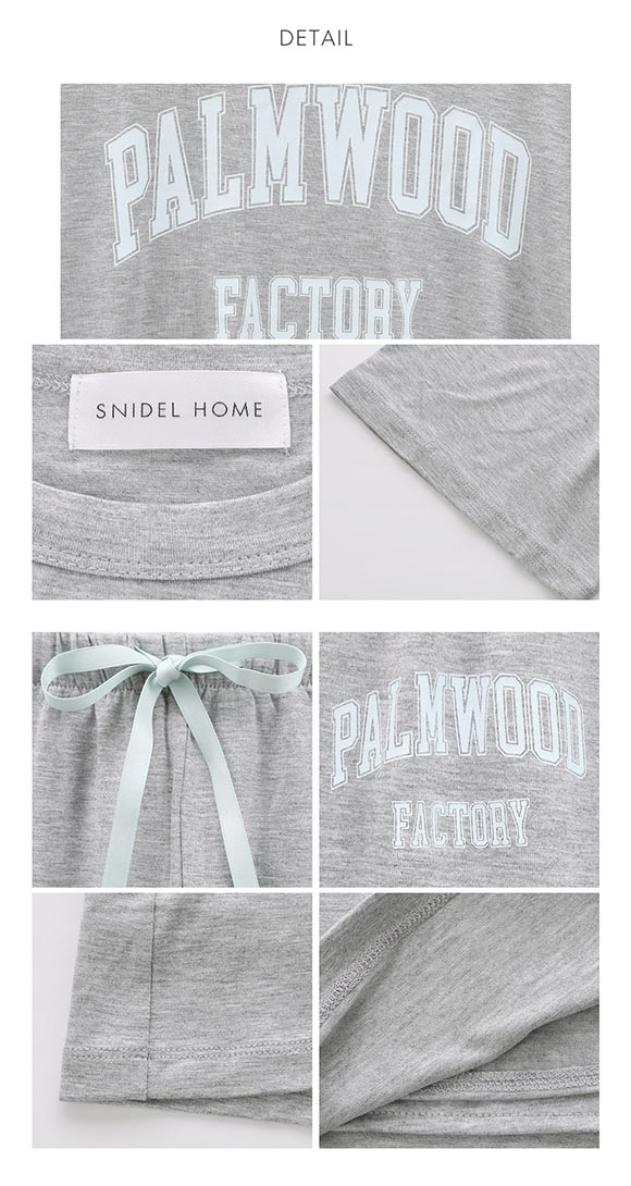 スナイデルホーム オーバーサイズ カット セットアップ ルームウェア パジャマ SNIDEL HOME