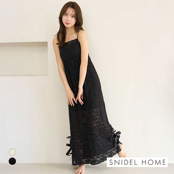 スナイデルホーム Halloween レースリボンキャミワンピース SNIDEL HOME