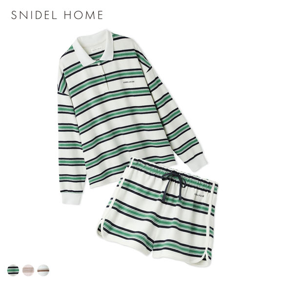 スナイデルホーム ボーダーポロセットアップ SNIDEL HOME