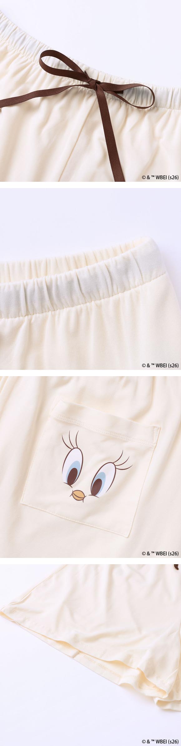 スナイデルホーム Tweety 接触冷感 カットセットアップ ルームウェア パジャマ SNIDEL HOME