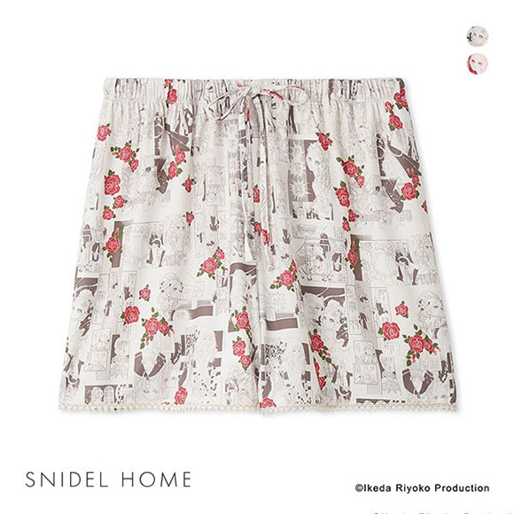 スナイデルホーム SNIDEL HOME 【ベルサイユのばら】ショートパンツ パジャマ ルームウェア