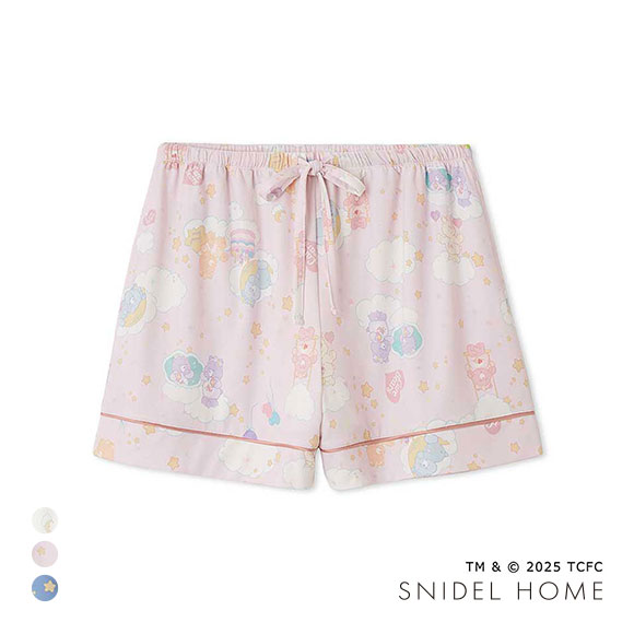 スナイデルホーム Care Bears(TM) 総柄ショートパンツ ケアベア　SNIDEL HOME