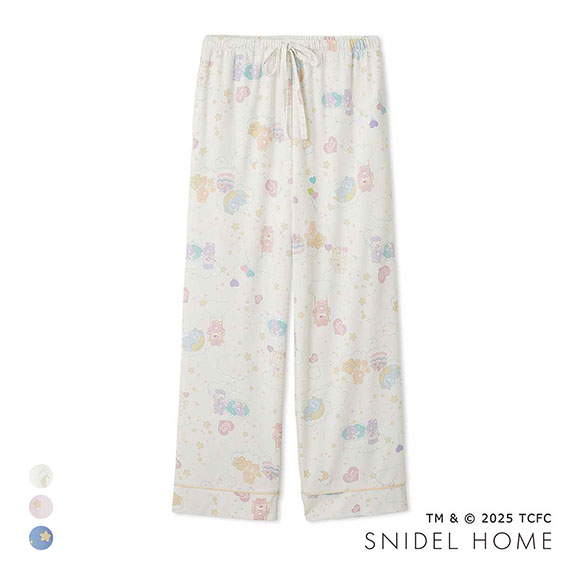 スナイデルホーム Care Bears(TM) 総柄ロングパンツ ケアベア SNIDEL HOME