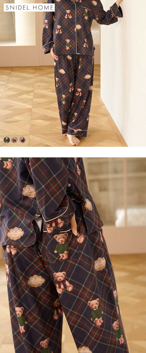 スナイデルホーム Bearロングパンツ SNIDEL HOME