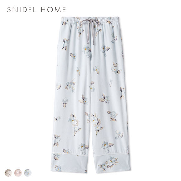 スナイデルホーム リブフリースプリントロングパンツ SNIDEL HOME