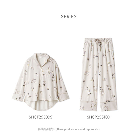 スナイデルホーム リブフリースプリントロングパンツ SNIDEL HOME