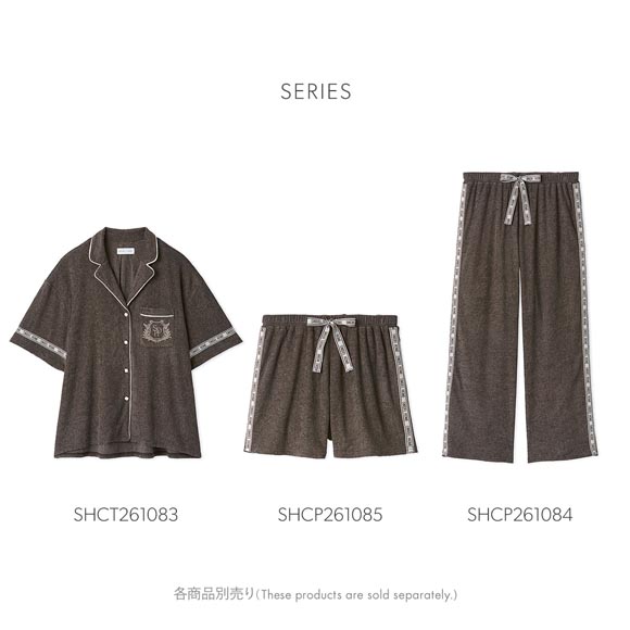 スナイデルホーム sorbet light 接触冷感 メランジパイルショートパンツ パジャマ ルームウェア SNIDEL HOME