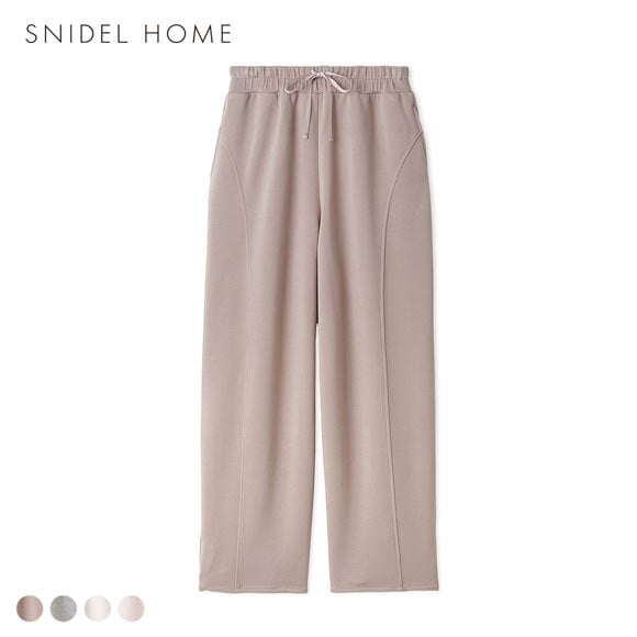 スナイデルホーム ボンディングスウェットパンツ パジャマ ルームウェア SNIDEL HOME