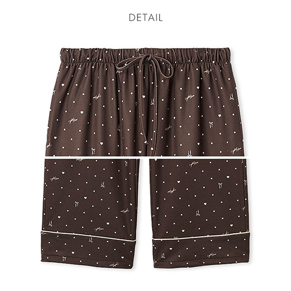 スナイデルホーム メンズ ドット柄ロングパンツ パジャマ ルームウェア SNIDEL HOME Valentine バレンタイン