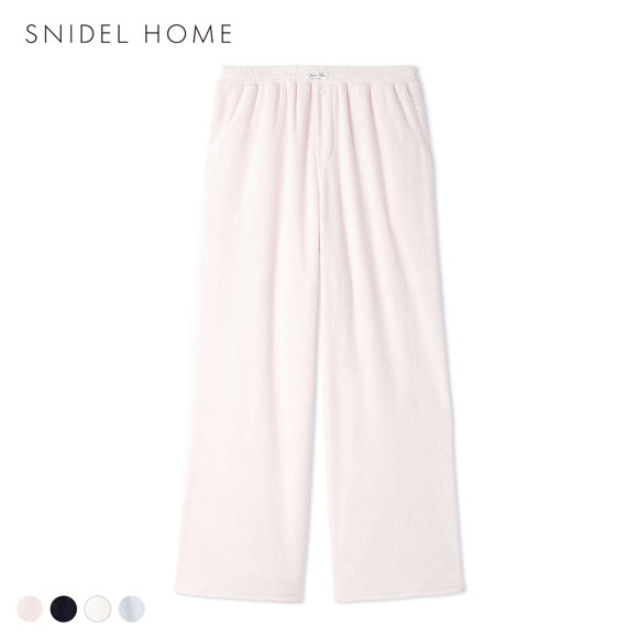 スナイデルホーム SorbetLight 接触冷感 パイルロングパンツ パジャマ ルームウェア SNIDEL HOME