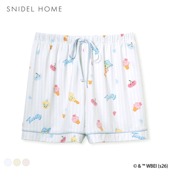 スナイデルホーム Tweety カットショートパンツ ルームウェア パジャマ SNIDEL HOME
