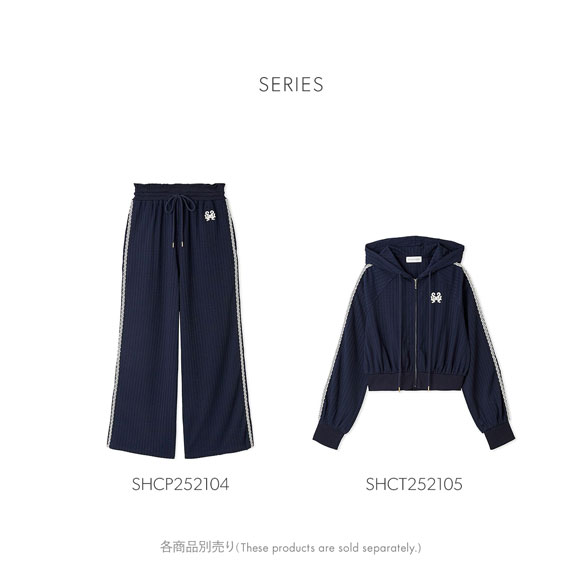 スナイデルホーム デザインカットフードパーカ パジャマ ルームウェア SNIDEL HOME