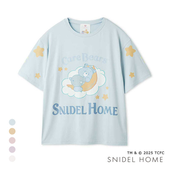 スナイデルホーム Care Bears(TM) 接触冷感 Tシャツ ケアベア SNIDEL HOME